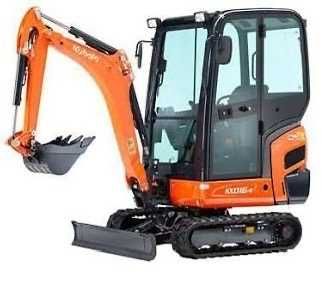 Wynajem koparki  Kubota 1,6 Tony
