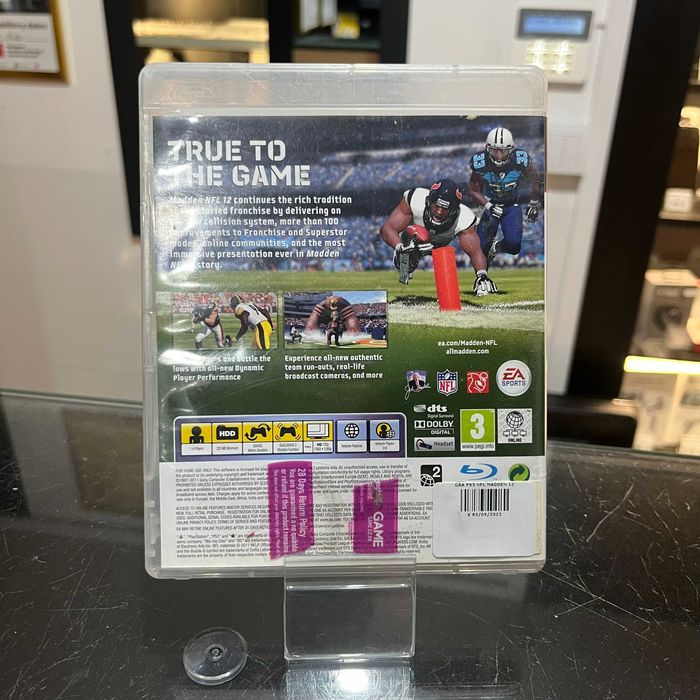 Gra PS3 Madden NFL 12 | Używana | Sprawna |