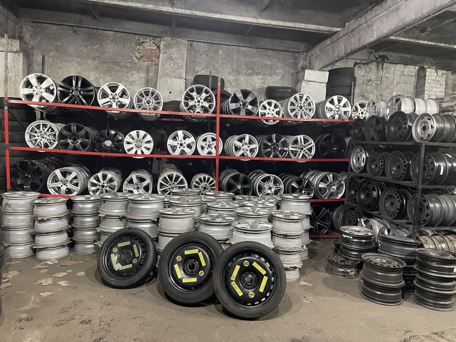 Диски титаны 4:100 5:112 5:120 5:108 5:130 5:100комплекты б/у склад