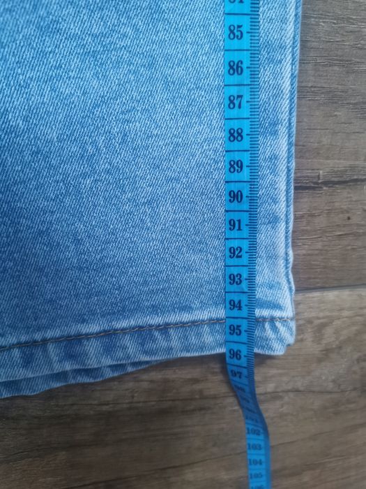 Dżinsy błękitne Primark Denim Co 36 S  wyższy stan mom fit