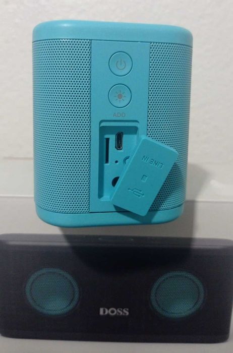 Coluna Doss - Soundbox Plus - Turquesa - Nova!!