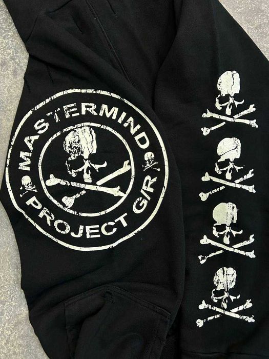 Худі Project Grailz GR Mastermind zip up чорна зіпка зипка худи