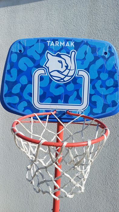 Tabela de Basquetebol Pé Regulável 1,30 m a 1,60 m - K500 Aniball Criança Azul