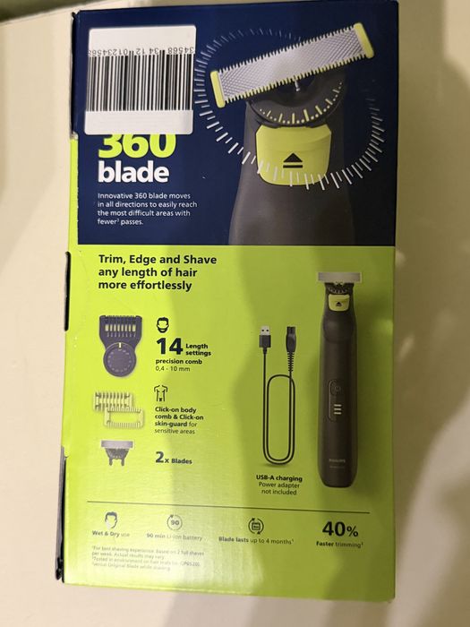 Тример Philips one blade pro 360