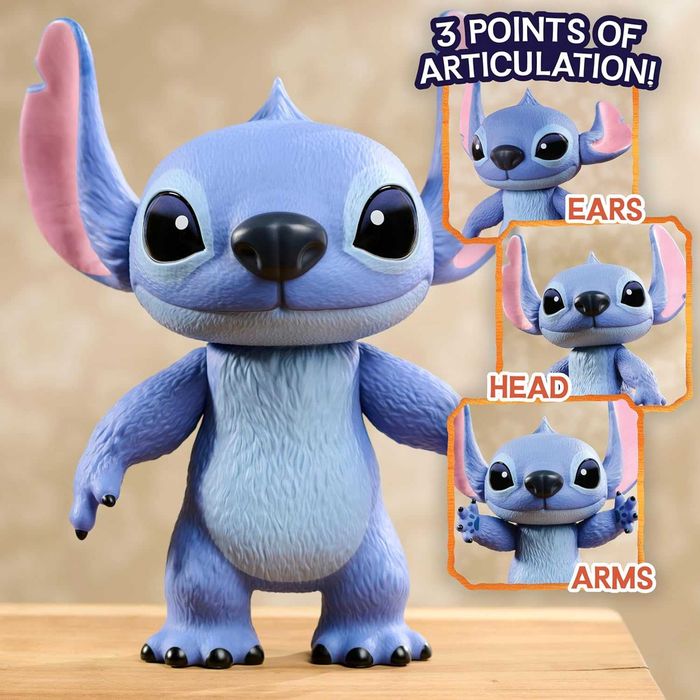 Колекційна вінілова фігурка Стіч 36 см Just Play Disney Stitch