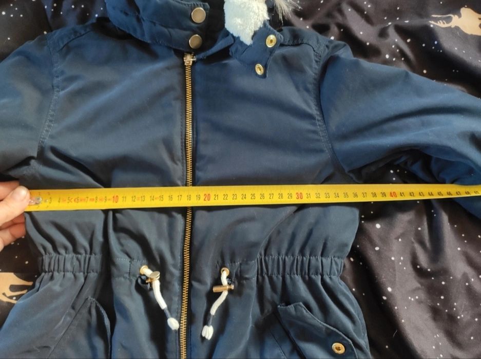 Kurtka dla dziewczynki H&M rozmiar 128