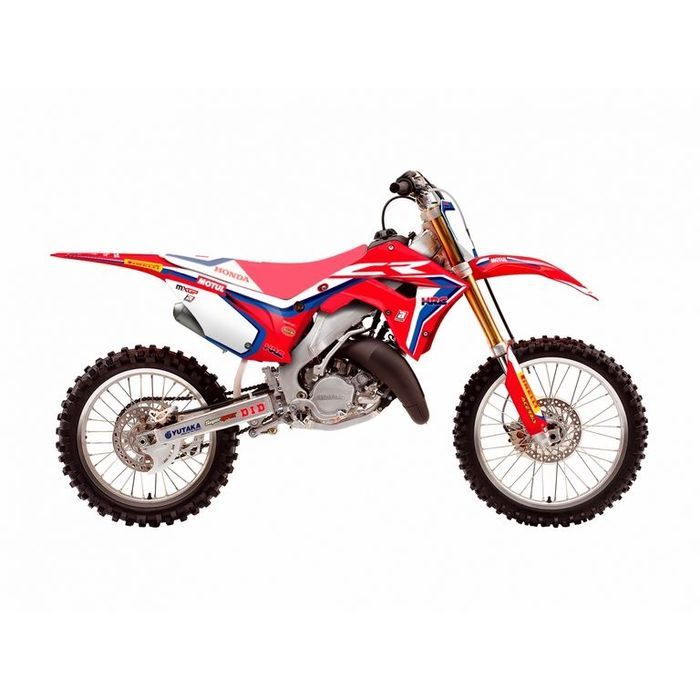 kit autocolantes blackbird replica team geico 19 honda cr 125 / 250