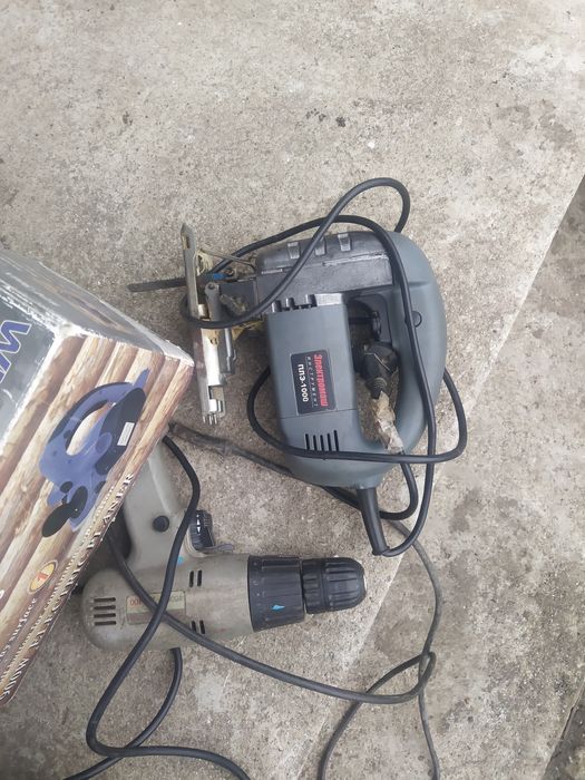 Шуруповерт лобзик рубанок