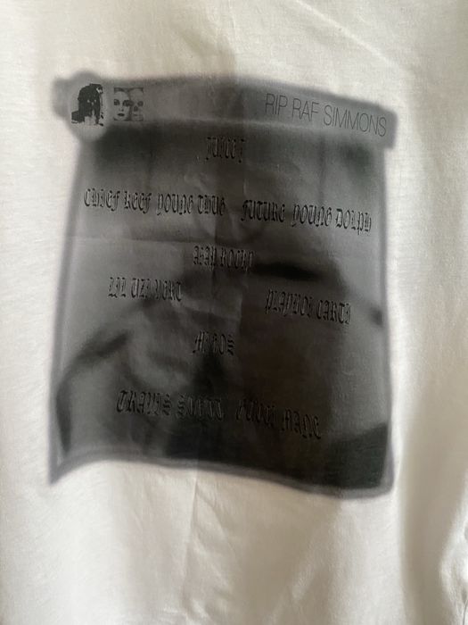 T-shirt white punk (raf simmons ,mastermind,histeric glamour,undecover