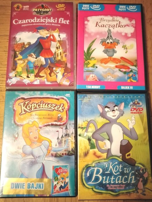 Zestaw bajek DVD dla dzieci