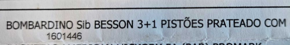 Eufónio/ Bombardino Besson