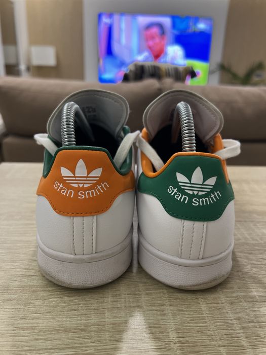 Adidas Stan Smith Laranja e Verde