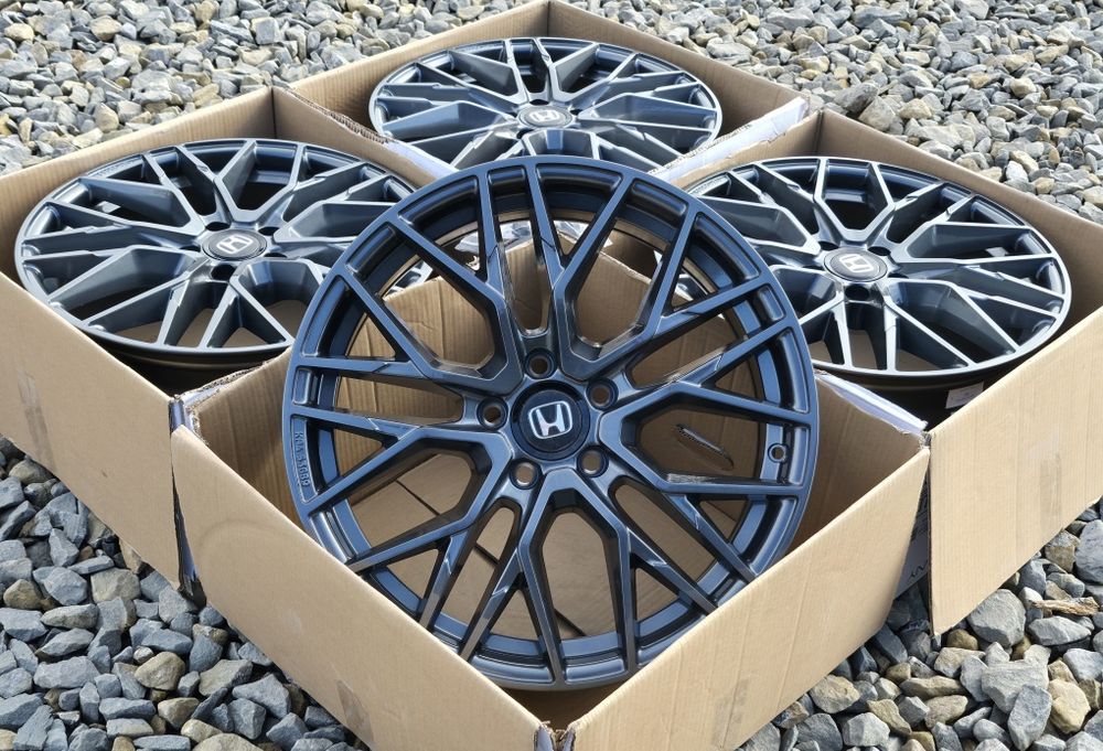 5x114.3 18 Alufelgi Honda + czujniki Civic Accord CR-V  HR-V ELEMENT