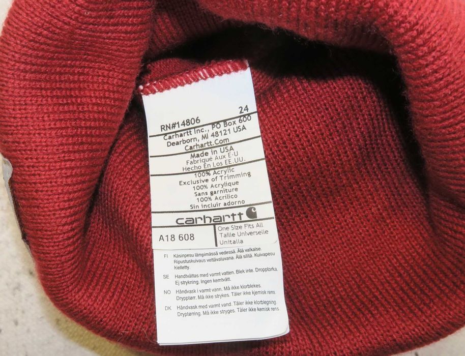Carhatt czapka beanie nowa