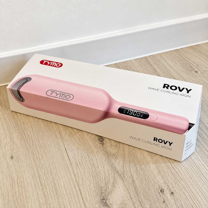 Нова Оригінальна Плойка хвиля TYMO ROVY HC507P 32 мм 1.25 потрійна керамічна стайлер Beach Waves іонізація LED Smart Timer тройная плойка ионизация