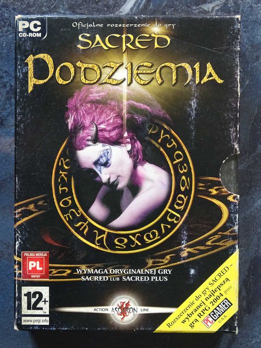 Gra PC: SACRED 1  Podziemia (dodatek) wydanie PL
