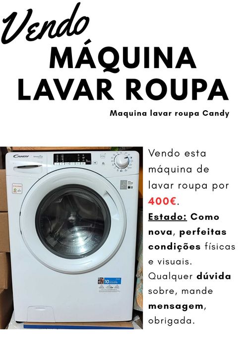 Vendo máquina de lavar roupa
