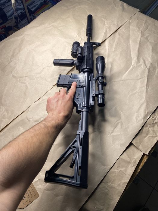 Топовий автомат AR-15 - модель Cyma P1158D (іграшковий автомат)