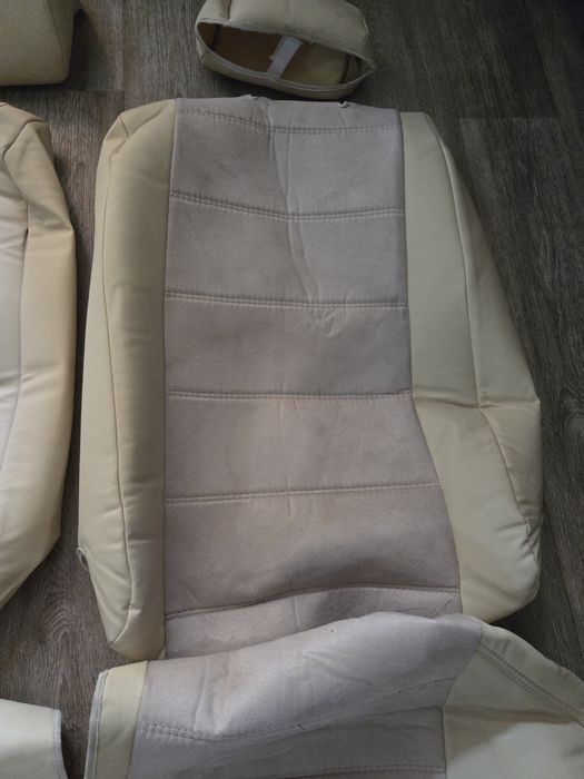 Чехлы Sonata 2010-2014 YF Кожа+ алькантара