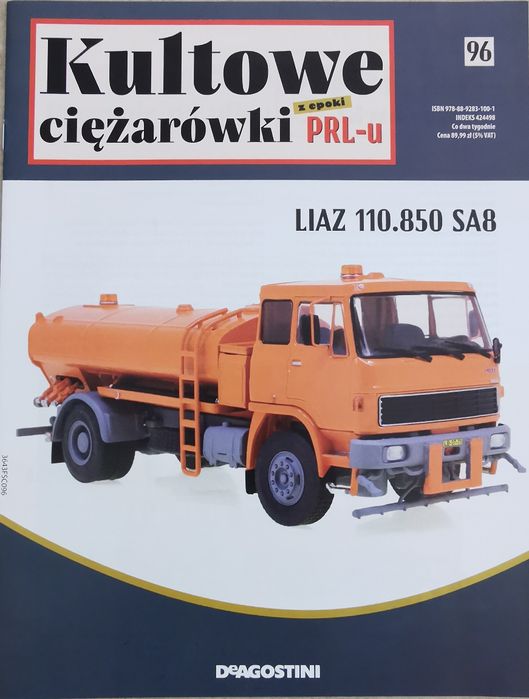 Liaz 110.850 SA8 Deagostini w skali 1:43