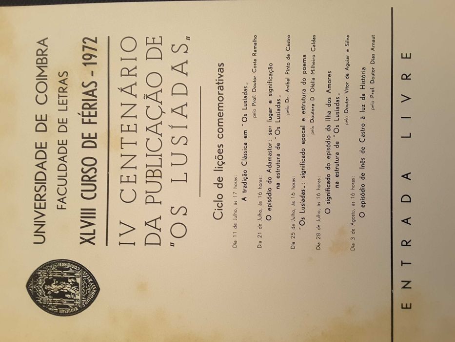 Camões IV Centenário de Os Lusíadas / Barrilaro Ruas: Luís de Camões