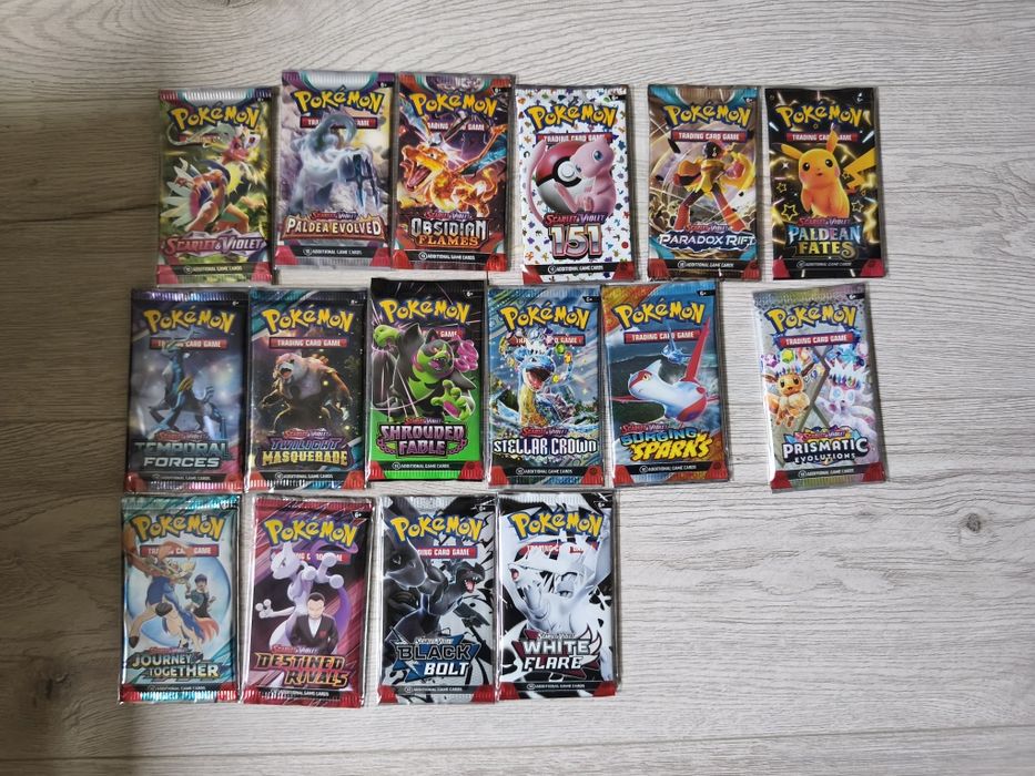 Boostery pokemon kolekcja