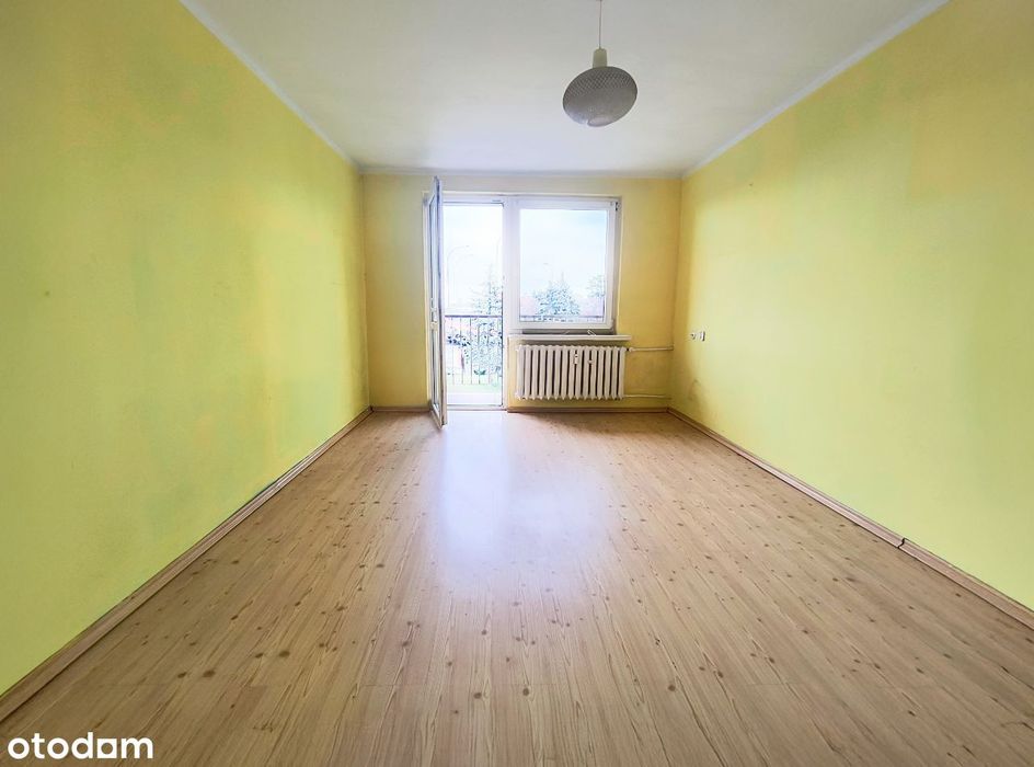 2 POKOJE*BALKON*DO ARANŻACJI*Słoneczne mieszkanie 46 m2 Kusocińskiego
