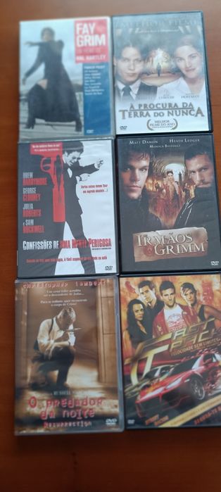 DVD's originais alguns ainda plastificados