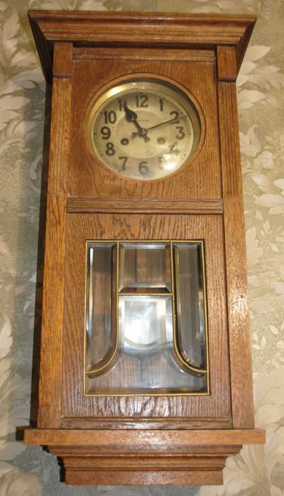 Часы антик подарок настенные. Густав Беккер робочий годинник з боєм