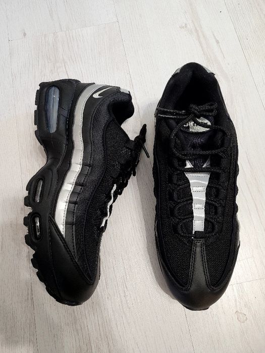 Кроссовки NIKE AIR MAX 95 Big Bubble  Metallic Silver нові original