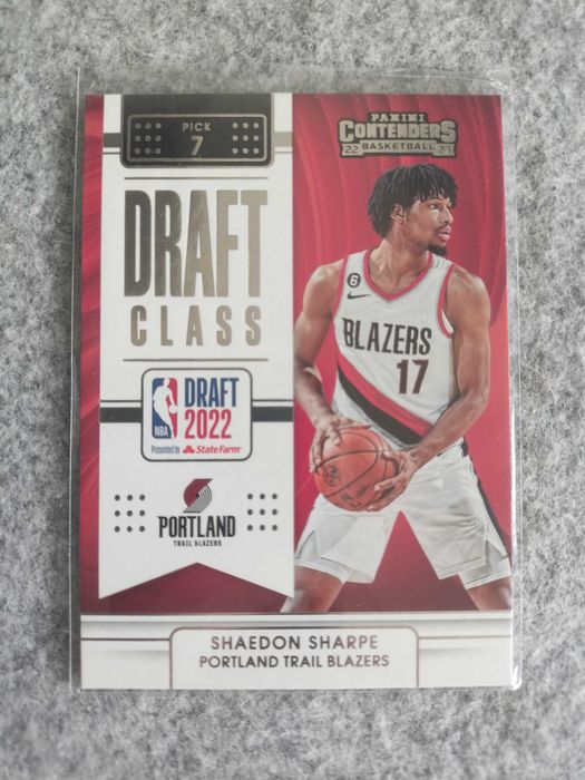 Karta NBA Rookie 2022-23 Contenders Draft Class Sharpe Trail Blazers