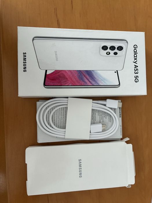 Samsung A53 5G biały 128GB 6GB Ram jak nowy