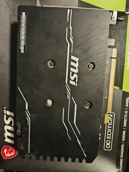 Placa gráfica MSI 1660 SUPER OC como nova