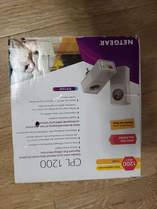 Netgear CPL1200 Internet po prądzie