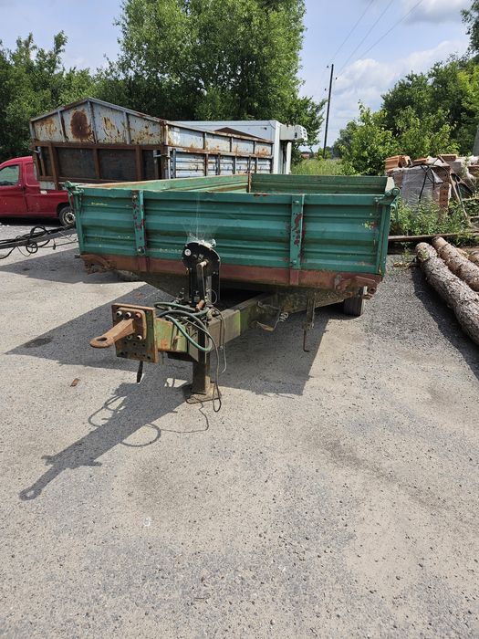 Przyczepa ciezarowa rolnicza, laweta, niskopodwozie, wywrotka 3 str !