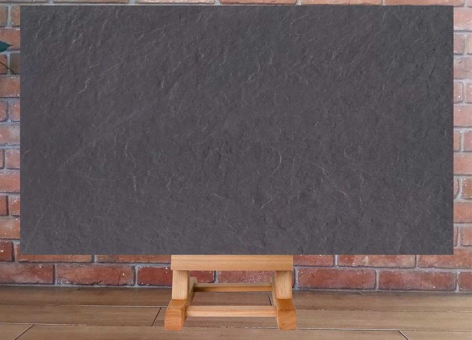 Płyta tarasowa 60x90 czarna MINSTER BLACK zamiast kostki ŁUPEK basen