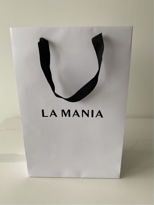 La Mania duża torba papierowa ozdobna prezentowa 30/25 cm powystawowa Wrocław Stare Miasto • OLX.pl