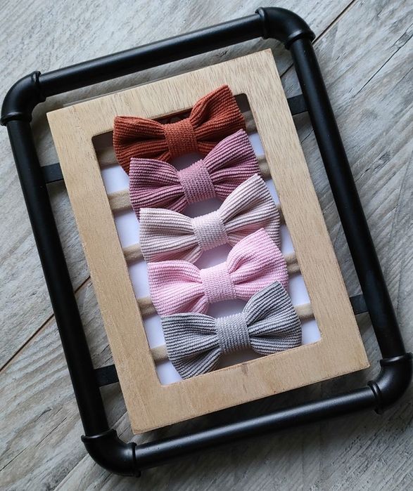 Opaski bezuciskowe dla noworodka niemowląt i starszych dziewczynek