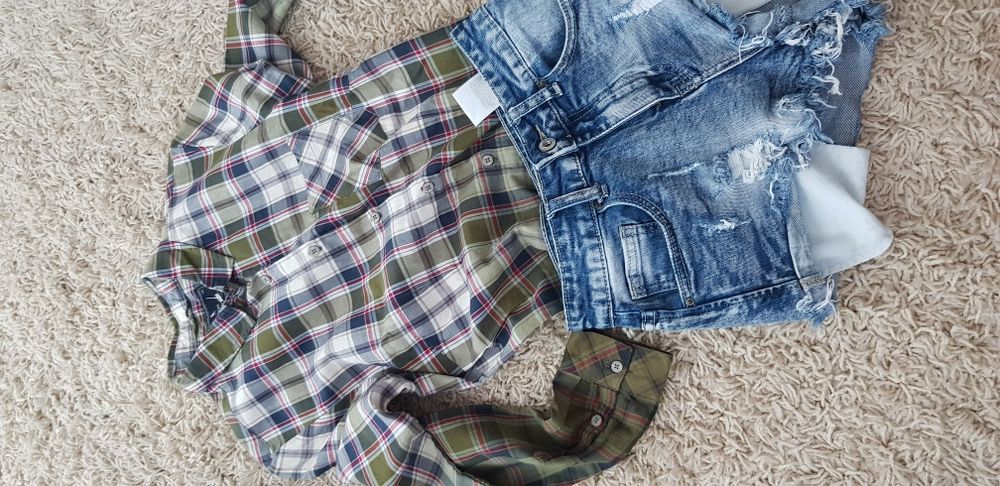 Koszula kratka S Medicine zielona