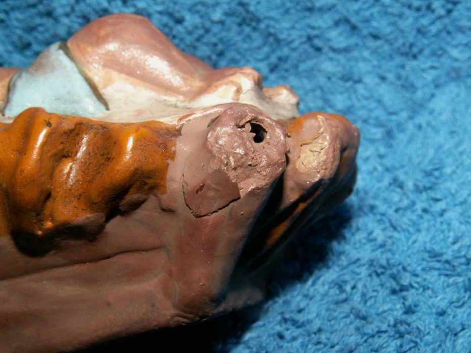 Dzieciątko -Jezusek do Szopki Bożonarodzeniowej - Figurka z Pap mache