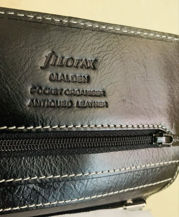 Filofax Malden Pocket. Шкіряний планер, блокнот, органайзер