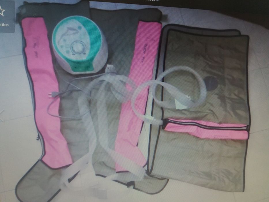 Máquina pressoterapia pernas e abdomen Massage Energy