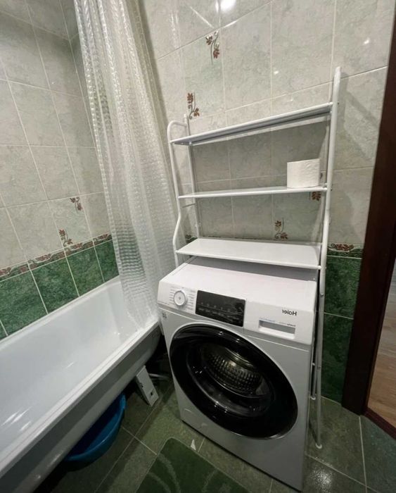 Стеллаж в ванную стелаж 156х65 см над машинкой стійка універсальна