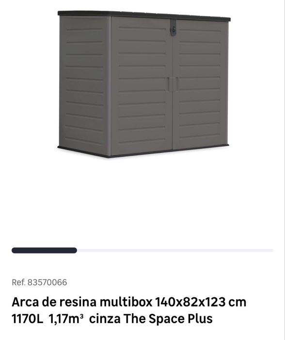 Caixa exterior de armazenamento