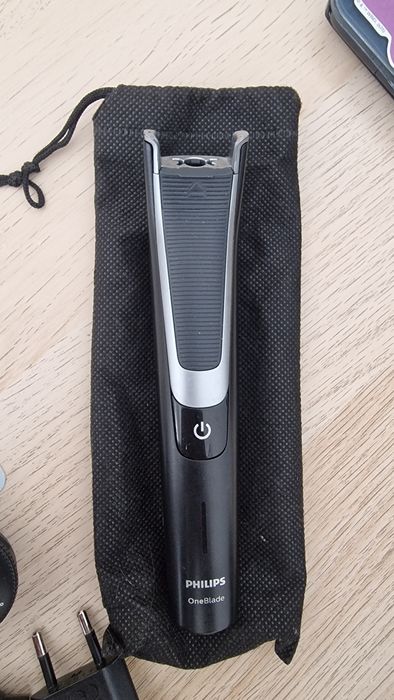 Philips OneBlade Pro – Kit Completo + Lâmina Nova Selada