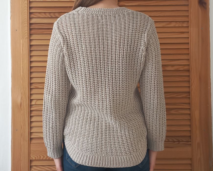 Sweter gruby zimowy