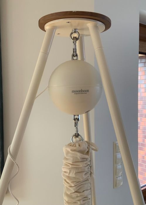 hamak niemowlęcy + silnik connect + tripod stand Moonboon