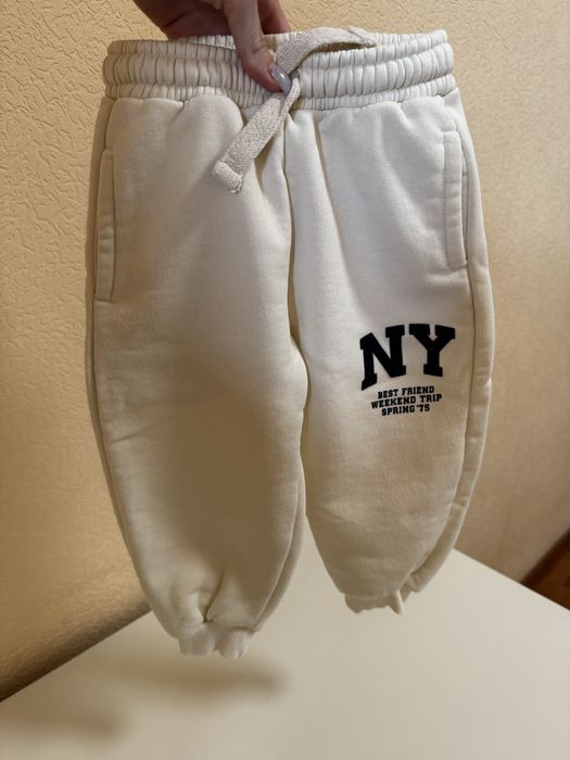 Джогери спортивні штани на флісі zara