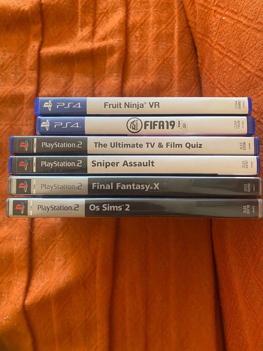 Jogos ps4 e ps2 baratos para despachar