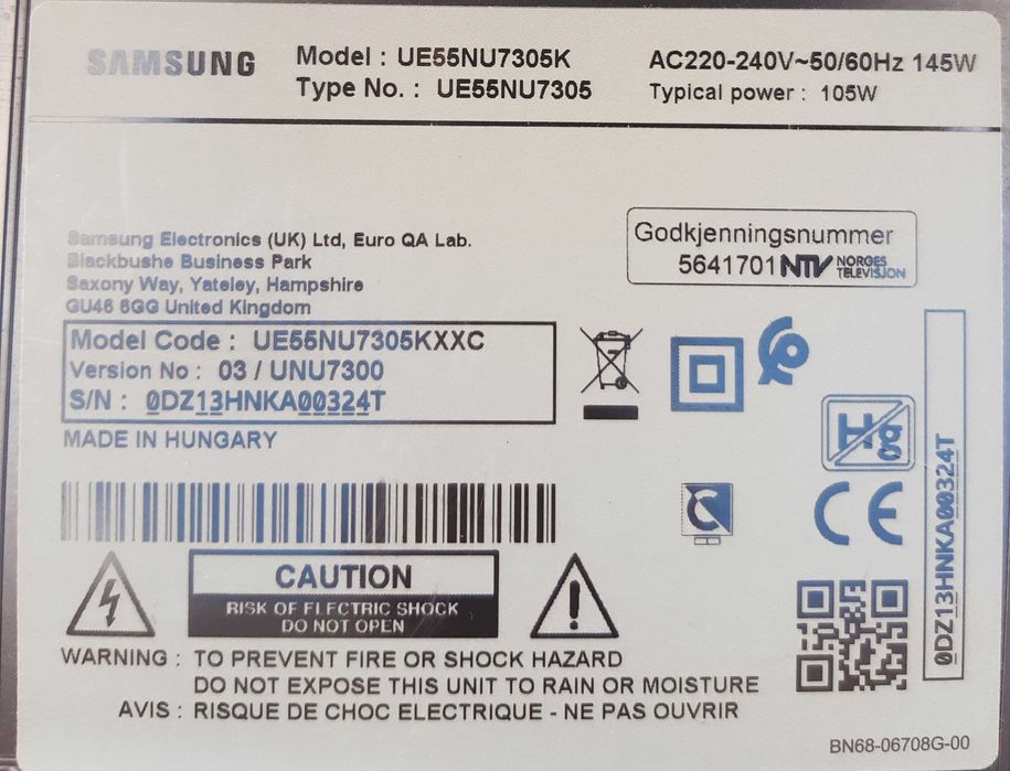 BN44-OO932C - Fonte Samsung